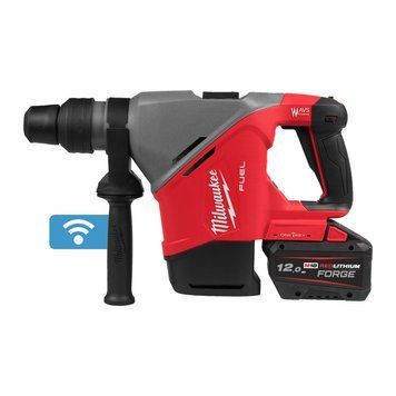 Перфоратор акумуляторний SDS-MAX MILWAUKEE, M18 FHACO540-122C (зарядний пристрій M12-18 FC, 2 акумулятори FB12 12Аг, кейс) 4933493138 фото