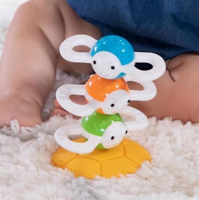 Магнітна пірамідка Fat Brain Toys Dizzy Bees Веселі бджілки (F294ML) dt_13681 фото