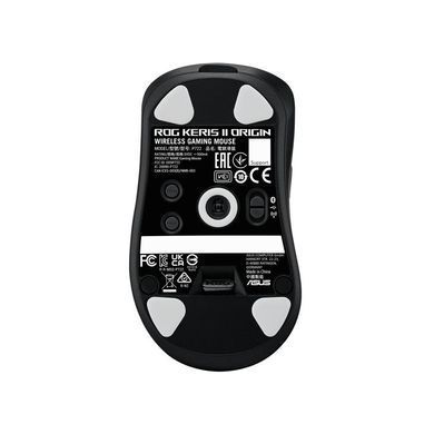 Миша ASUS ROG Keris II Origin, RGB, USB-A/WL/BT, чорний (392858) 90MP04A0-BMUA00 фото