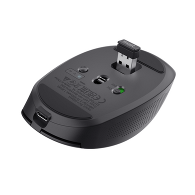 Беспроводная мышка Ozaa Compact Multi-Device Wireless Mouse TRUST Ozaa Wireless Mouse Blk (24819) 3725328 фото