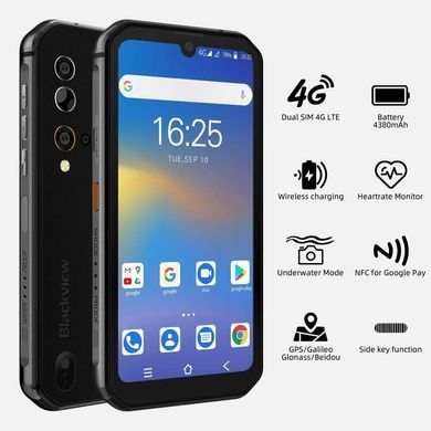 Blackview Смартфон BV9900E 5.84'' 6/128GB, 2SIM, 4380mAh, Grey UA 6931548306597 фото