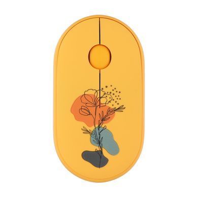 2E Миша MF300 FLORA:POPPY Silent WL BT, жовтий (374322) 2E-MF300WFLORAYW фото