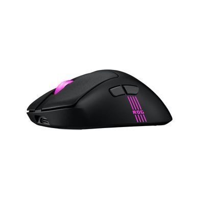 Миша ASUS ROG Keris II Origin, RGB, USB-A/WL/BT, чорний (392858) 90MP04A0-BMUA00 фото