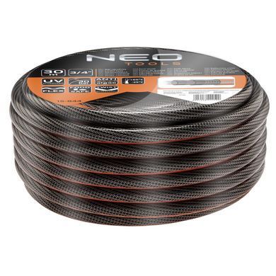 Neo Tools Шланг садовий Professional, 3/4", 30м, 6 шарів, до 30бар, -25&hellip;+60&deg;C (325021) 15-844 фото