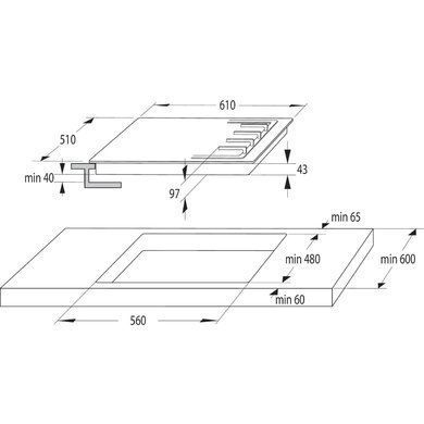 Gorenje Варочная поверхность GTW641KB GTW641KB фото