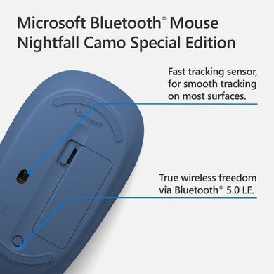 Microsoft Миша Camo SE Bluetooth Blue Camo (359172) 8KX-00024 фото