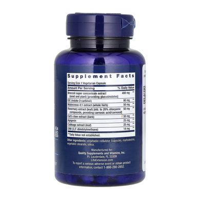 Triple Action Cruciferous Vegetable Extract Life Extension / Екстракт хрестоцвітих овочів
