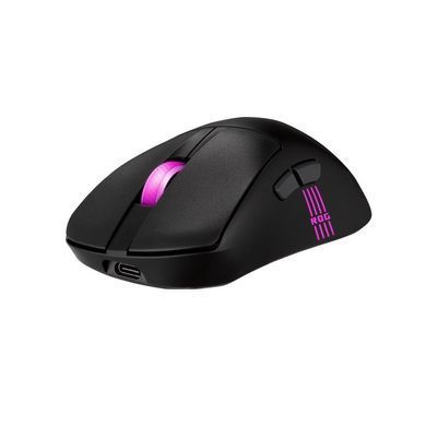 Миша ASUS ROG Keris II Origin, RGB, USB-A/WL/BT, чорний (392858) 90MP04A0-BMUA00 фото