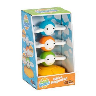 Магнітна пірамідка Fat Brain Toys Dizzy Bees Веселі бджілки (F294ML) dt_13681 фото