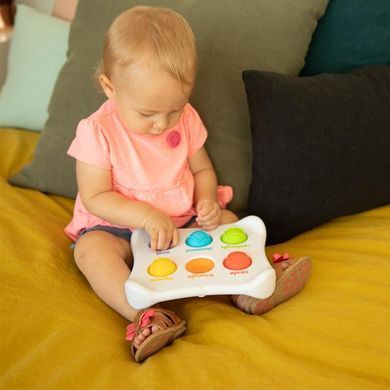 Іграшка-антистрес Fat Brain Toys Dimpl Duo Брайль Колір Форма Назва (FA208-1) dt_9462 фото