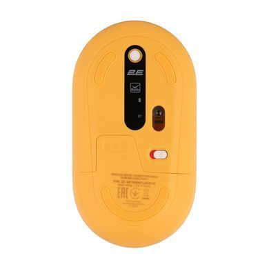 2E Миша MF300 FLORA:POPPY Silent WL BT, жовтий (374322) 2E-MF300WFLORAYW фото