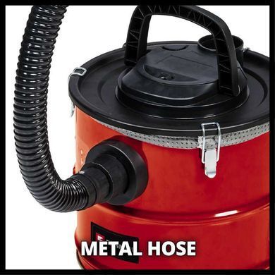 Einhell Пилосос професійний для золи TC-AV 1718 DW, 1200 Вт, 170мБар, контейнер 18л, 3.25кг (356630) 2351661 фото