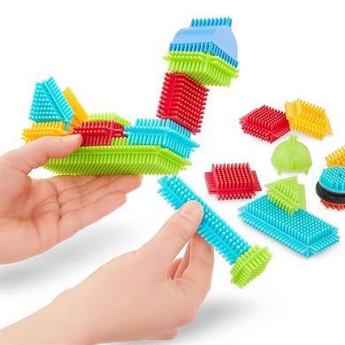 Конструктор Battat Bristle Blocks Строитель 56 деталей (BT3070Z) dt_96013 фото