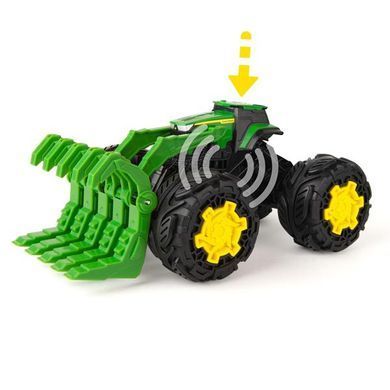 Машинка Трактор John Deere Kids Monster Treads з ковшем і великими колесами (47327) dt_14112 фото