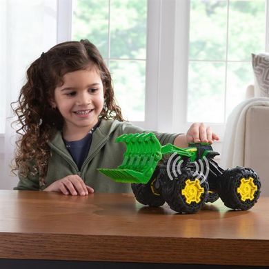 Машинка Трактор John Deere Kids Monster Treads з ковшем і великими колесами (47327) dt_14112 фото