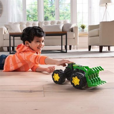 Машинка Трактор John Deere Kids Monster Treads з ковшем і великими колесами (47327) dt_14112 фото