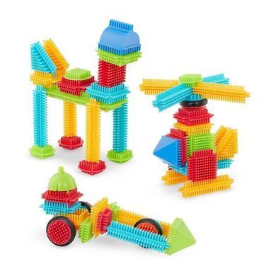 Конструктор Battat Bristle Blocks Строитель 56 деталей (BT3070Z) dt_96013 фото