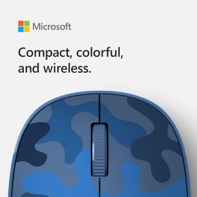 Microsoft Миша Camo SE Bluetooth Blue Camo (359172) 8KX-00024 фото