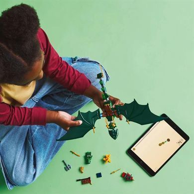 Конструктор LEGO NINJAGO Зеленый лесной дракон Ллойда 128 деталей (71829)
