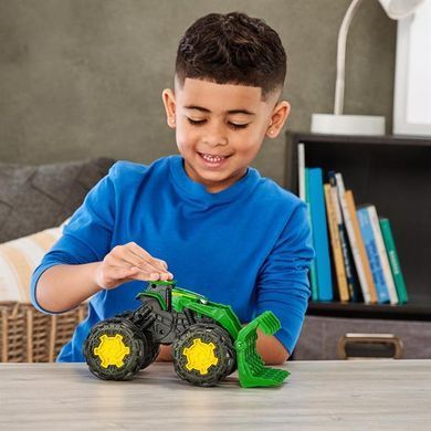 Машинка Трактор John Deere Kids Monster Treads з ковшем і великими колесами (47327) dt_14112 фото