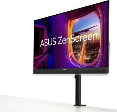 Монітор портативний Asus 27" ZenScreen MB27ACF HDMI, USB-C, MM, IPS, 2560x1440, 100Hz, sRGB 99%, AdaptiveSync, Pivot, C-Clamp Arm (393049) 90LM0AU5-B01A71 фото