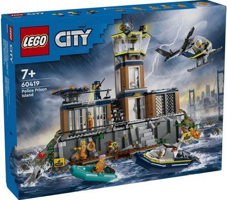 Конструктор LEGO City Поліцейський острів-в'язниця (372356)