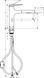 Смеситель для кухни Hansgrohe Zesis M33, дл.излива - 231мм, вытяжной, 1 рычаг, KM160, хром