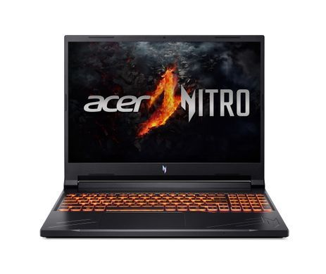 Acer Ноутбук Nitro V 16 ANV16-71 16" WUXGA IPS, Intel i7-14650HX, 16GB, F1TB, NVD4050-6, Lin, черный NH.QTREU.004 фото