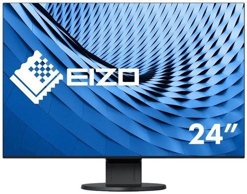 24" IPS РК монітор, VGA, DVI,HDMI, DP, USB, HAS EIZO EV2456-BK 3033852 фото