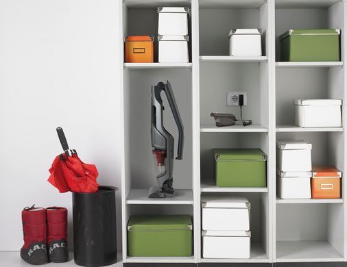 Gorenje Пилосос бездротовий, 155Вт, конт пил -0.5л, автон. робота до 70хв, HEPA, 2 в 1, підсвічування, індикатор (329615) SVC252GFA фото