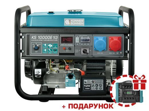 Бензиновый генератор KS 10000E 1/3 KS 10000E 1/3 фото