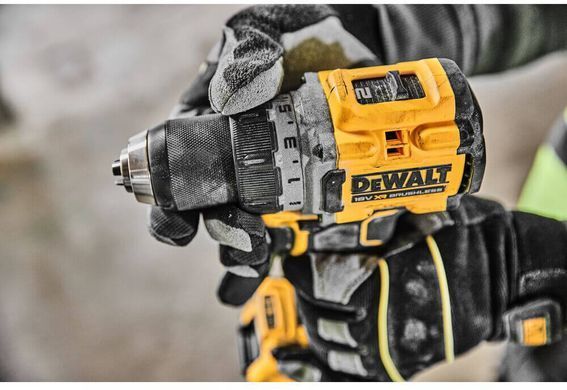 Дриль-шуруповерт акумуляторна безщіткова DeWALT DCD800P2T DCD800P2T фото