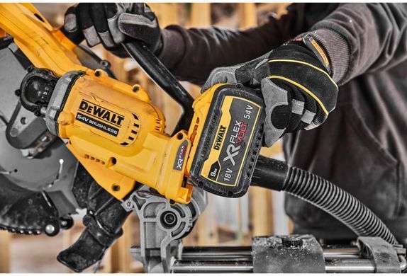 Пилка торцювальна акумуляторна безщіткова DeWALT DCS781N DCS781N фото