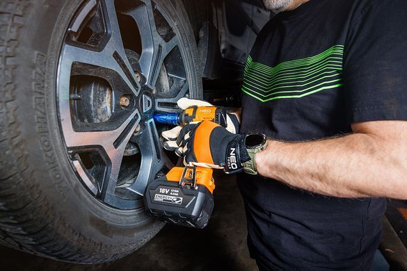 Гайковерт NEO TOOLS 04-613, 350 Нм, 3 передачі, безщітковий, 1/2", без акумулятора 04-613 фото