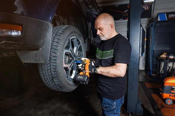 Гайковерт NEO TOOLS 04-613, 350 Нм, 3 передачі, безщітковий, 1/2", без акумулятора 04-613 фото