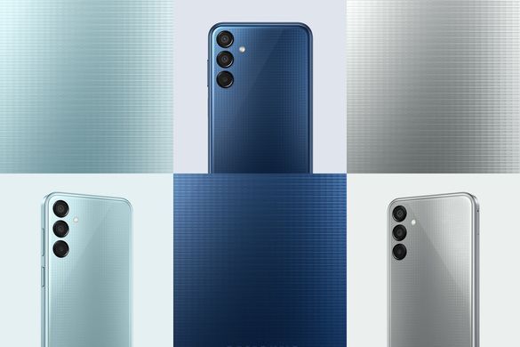 Samsung Смартфон Galaxy M15 5G (M156) 6.6" 4/128ГБ, 2SIM, 6000мА&bull;год, синій світлий (377247) SM-M156BLBUEUC фото