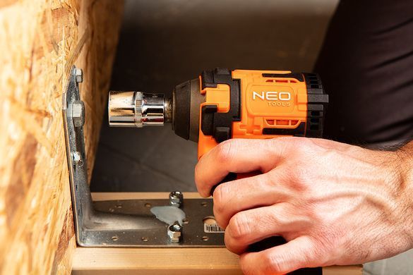 Гайковерт NEO TOOLS 04-613, 350 Нм, 3 передачі, безщітковий, 1/2", без акумулятора 04-613 фото