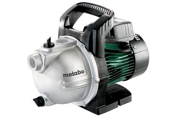 Насос садовий Metabo P 2000 G, 450 Вт, 2 куб/год, висота подачі 30м, всмоктування до 8 м, 7.6 кг 600962000 фото