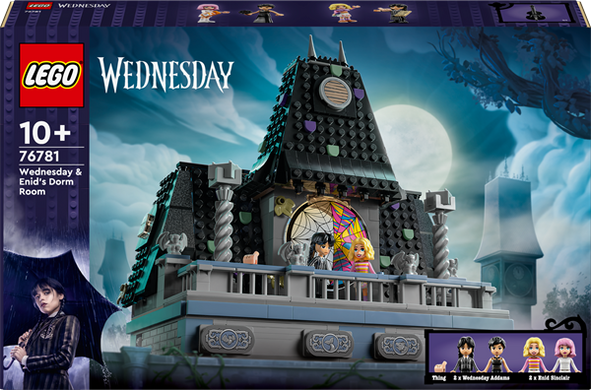 Конструктор LEGO Wednesday Кімната Венздей та Енід 750 деталей (76781)