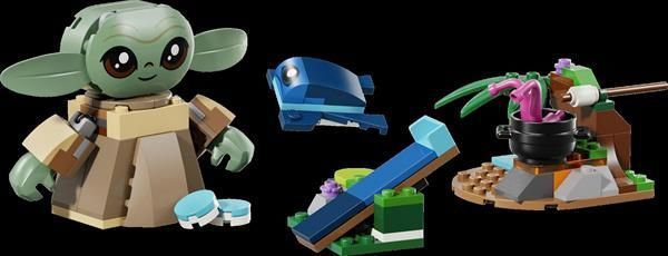 Конструктор LEGO Star Wars TM Сімейний будинок Ґроґу 107 Деталей ( 75443 )