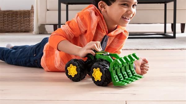 Машинка Трактор John Deere Kids Monster Treads з ковшем і великими колесами (47327) dt_14112 фото