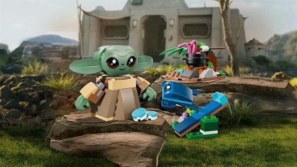 Конструктор LEGO Star Wars TM Сімейний будинок Ґроґу 107 Деталей ( 75443 )