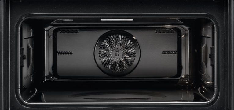 Electrolux Духова шафа електрична компактна, 43л, дисплей, конвекція, ф-ція мікрохвиль, чорний матовий (365929) KVLBE08T фото