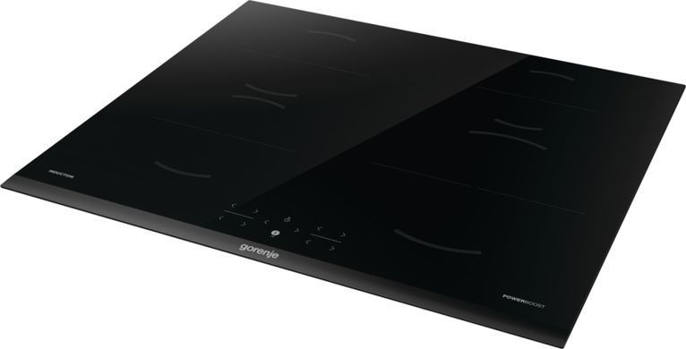Gorenje Варильна поверхня індукційна, 60см, PowerBoost, TouchControl, чорний (379572) GI6401BC фото