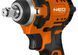Гайковерт NEO TOOLS 04-613, 350 Нм, 3 передачі, безщітковий, 1/2", без акумулятора 04-613