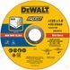 Набор отрезных кругов FASTCUT DeWALT DT20540