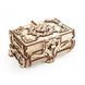 Деревянный механический 3D конструктор Ugears Антикварная шкатулка (70089) dt_93600
