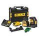 Лазерный линейный нивелир DeWALT DCE088D1G18