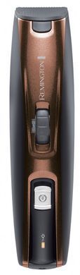 Remington Триммер Beard Kit для бороды и усов, акум., насадок-2, ножницы, щетка в компл., титан.напыл., коричневый