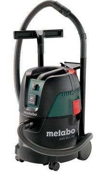 Metabo Пилосос професійний ASA 25 L PC, 1250Вт, 210мБар, бак 25л, 6.9кг (301571) 602014000 фото